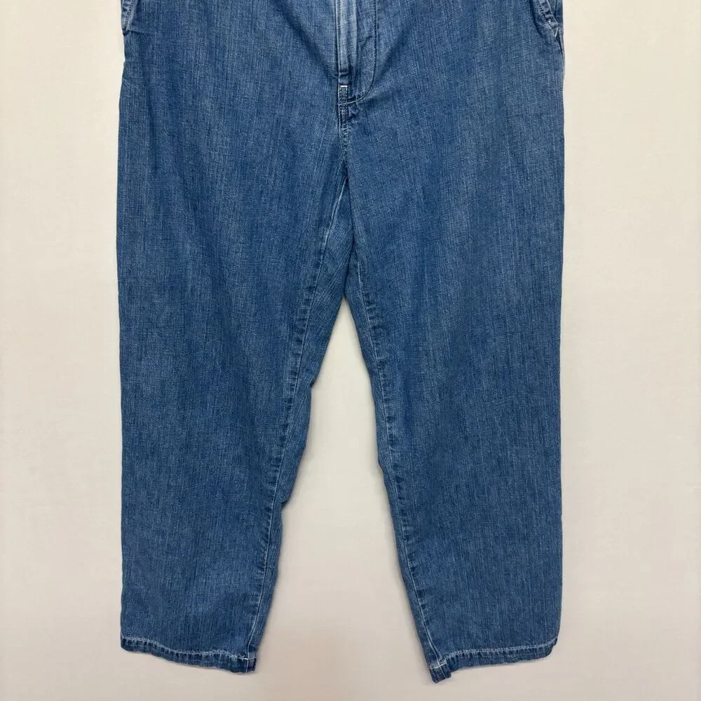 J. Crew Oarsman Men Classic Trouser Jeans Size 32x30 Blue Denim SP25 D125 -10